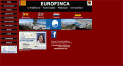 Desktop Screenshot of eurofinca.com